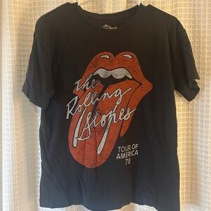 Rolling Stones Black Graphic T-Shirt